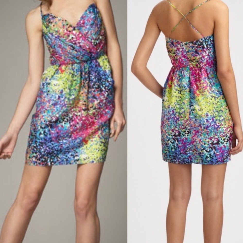 Shoshanna Confetti Mia Dress
